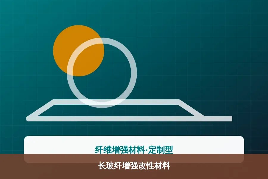 长玻纤增强改性材料产品示意图